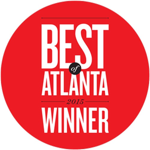 Best Atlanta Winner 2015 badge