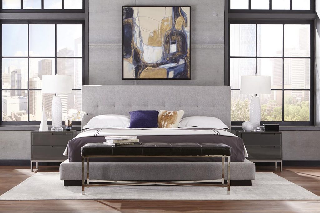 Modern bedroom in Atlanta GA