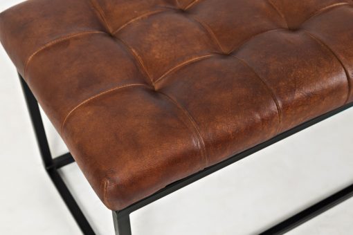 archive saddle bench leather