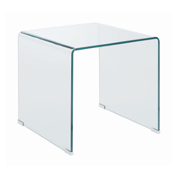All Glass End Table Sm