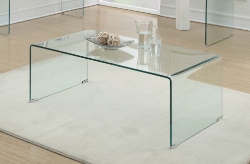 All Glass Coffee Table Room